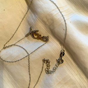 Beautiful XOXO Sterling Silver Necklace New w/ Box Mothers day is coming🤍❤️🤍❤️